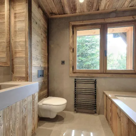 Chalet De Luxe Avec Piscine, Jacuzzi, Sauna Et Cinema A - Fr-1-569-172 * Megève