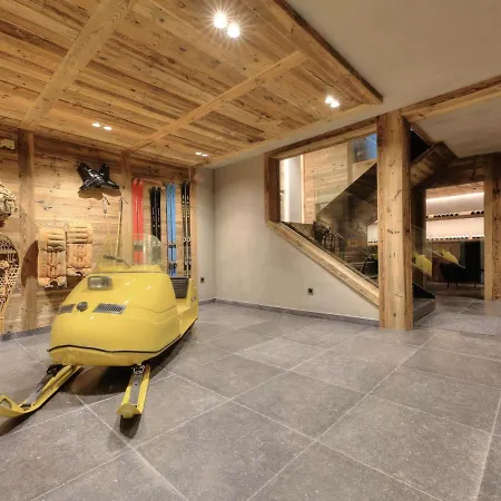 Chalet De Luxe Avec Piscine, Jacuzzi, Sauna Et Cinema A - Fr-1-569-172 Megève
