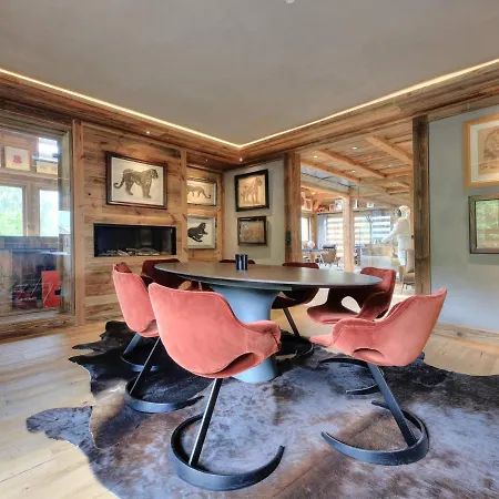 Chalet De Luxe Avec Piscine, Jacuzzi, Sauna Et Cinema A - Fr-1-569-172 Megève