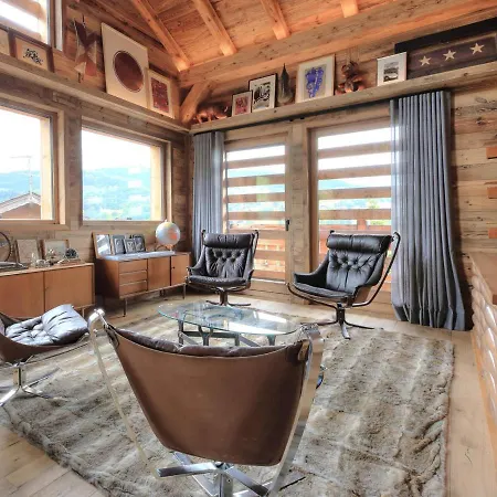 Chalet De Luxe Avec Piscine, Jacuzzi, Sauna Et Cinema A - Fr-1-569-172 Alpstuga *