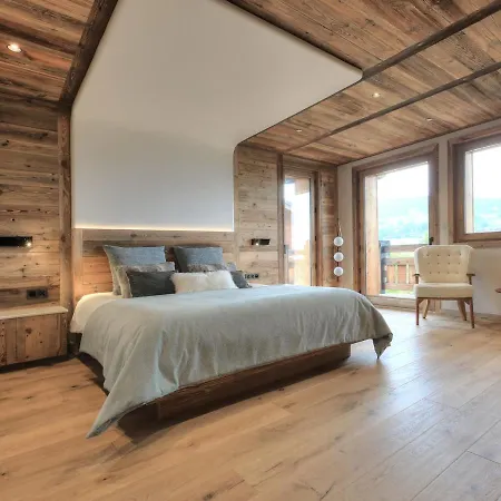 Alpstuga Chalet De Luxe Avec Piscine, Jacuzzi, Sauna Et Cinema A - Fr-1-569-172 Megève