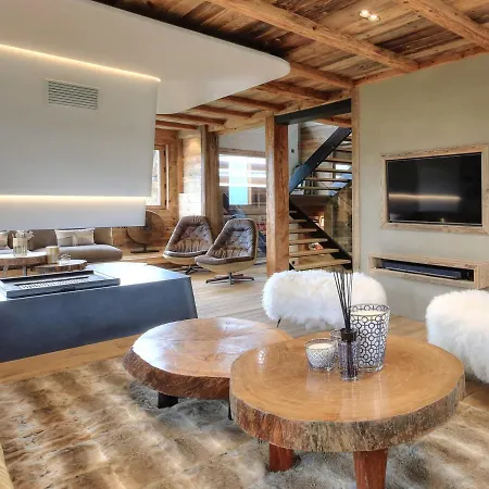 Chalet De Luxe Avec Piscine, Jacuzzi, Sauna Et Cinema A - Fr-1-569-172 Alpstuga *