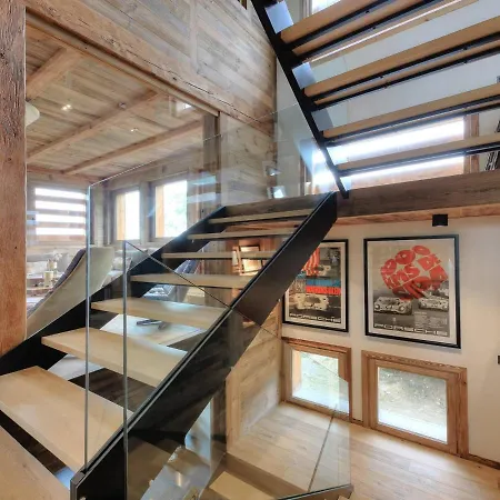 Chalet De Luxe Avec Piscine, Jacuzzi, Sauna Et Cinema A - Fr-1-569-172 * Megève