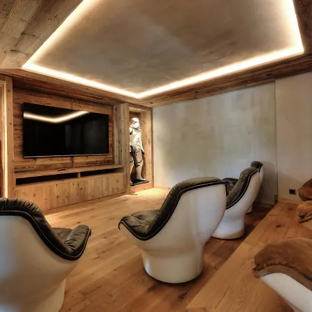 Chalet De Luxe Avec Piscine, Jacuzzi, Sauna Et Cinema A - Fr-1-569-172 Alpstuga Megève